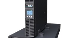 UPS TED Electric 1000VA Rackabil 2U cu Dubla Conversie si Management Inteligent