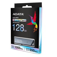 USB Flash Drive ADATA 128GB, UE800, USB Type-C, Black - 1