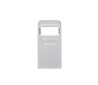 USB Flash Drive Kingston 64GB Data Traveler Micro, USB 3.2 Gen1, Metalic - 2