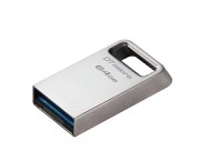 USB Flash Drive Kingston 64GB Data Traveler Micro, USB 3.2 Gen1, Metalic - 1