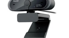 Webcam profesional Axtel Full HD, Autofocus & White Balance, Frame rate : 30FPS, corectie la lumina slaba, USB plug & play, clem