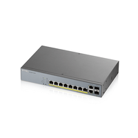 ZYXEL GS1350-12HP 12-PORT GBE POE SWITCH - 3
