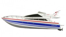 Barca RC AMEWI Yacht Atlantic (1:20) - albastru