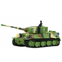 Tanc RC AMEWI Mini German TIGER (1:72) - verde - 1