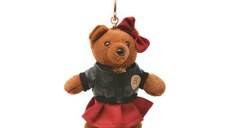 Breloc ALDO maro, HONEYBUN 230, din material textil