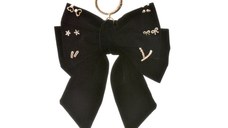 Breloc ALDO negru, BOWTIQUE 001, din material textil