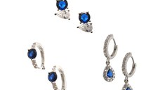 Cercei ALDO argintii, CERAWAN 440, din metal