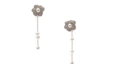 Cercei ALDO argintii, ELIANNE 102, din metal