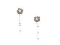 Cercei ALDO argintii, ELIANNE 102, din metal - 1