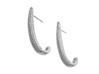 Cercei ALDO argintii, NAHDIA 973, din metal - 1