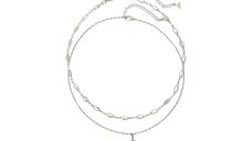 Colier ALDO argintiu, 14241425, din metal