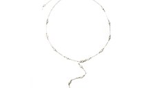 Colier ALDO argintiu, PRART 973, din metal