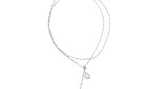 Colier din metal ALDO argintiu 14343792