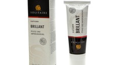 Crema de intretinere pentru incaltaminte, de culoare maro inchis, Solitaire