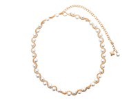 Curea ALDO aurie, LAVERNHE 710, din metal - 1