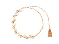 Curea ALDO aurie, VIPERELLE 710, din metal - 1