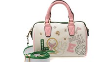 Geanta ALDO alba, FISNEY 116, din piele ecologica