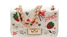 Geanta ALDO alba, LOVEBAG 100, din piele ecologica