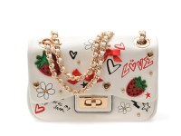 Geanta ALDO alba, LOVEBAG 100, din piele ecologica - 1