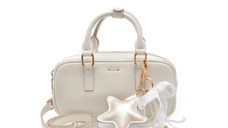 Geanta ALDO alba, LUNABELLE 187, din piele ecologica