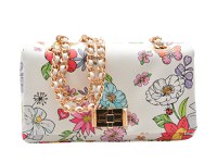 Geanta ALDO alba, PETALBLOOM 138, din piele ecologica - 1