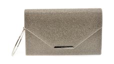 Geanta ALDO argintie, WELTER 042, din material textil