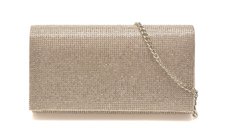 Geanta ALDO FAHARI 040 argintie din material textil
