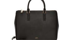Geanta ALDO KATHERYN 001, Neagra, din Piele Ecologica