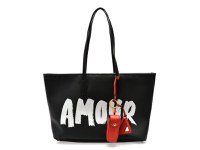 Geanta ALDO neagra, AMIKA 001, din piele ecologica - 1