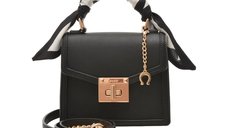 Geanta ALDO neagra, CALOBAREL 001, din piele ecologica