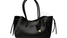 Geanta ALDO neagra, KORINNE 006, din piele ecologica