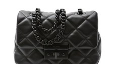 Geanta ALDO neagra, LATISSE 008, din piele ecologica