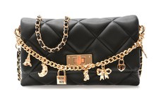 Geanta ALDO neagra, LIENNA 001, din piele ecologica