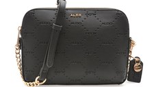 Geanta ALDO neagra, PELADAN 004, din piele ecologica