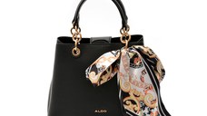 Geanta ALDO neagra, TENTERDEN 004, din piele ecologica