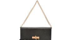 Geanta ALDO neagra, THALEA 001, din piele ecologica