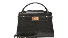 Geanta ALDO neagra, VIVIANROSE 001, din piele ecologica