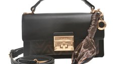 Geanta ALDO NOEVYA 017, neagra, din piele ecologica