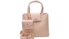 Geanta ALDO roz, CALIORA 650, din piele ecologica