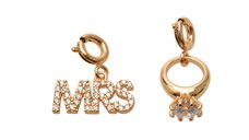 Pandantiv ALDO auriu, HAPPYEVERAFTER 972, din metal