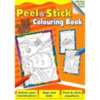 Peel And Stick Colouring Book: Vol. 3 - 1