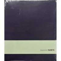 Sam's Squared Purple Notebook (big) - 1