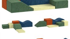 AIYAPLAY Set de 6 Jucarii de Constructie pentru Copii, Hârtie Pergament | Aosom Romania