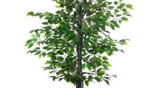 Arbore Artificial de Banan Outsunny, 145 cm, Planta Decorativa Fara Intretinere | Aosom Romania