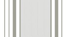 Bariera Extensibilă PawHut pentru Câini cu Închidere Automată, Oțel și ABS, 75-103x76 cm, Gri | Aosom Romania