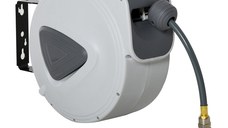 DURHAND Furtun de perete automat cu conexiune , 45x30x40 cm,10 + 2m | AOSOM RO