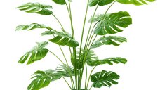HOMCOM Arbore Monstera Deliciosa Artificial cu Ghiveci, 150 cm, Verde pentru Interior | Aosom Romania