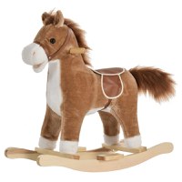HOMCOM Balansoar in forma de cal, balansoar pentru copii, jucarii pentru copii | AOSOM RO - 1