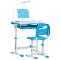 HomCom banca si scaun pentru copii, 70x49.5x80-105cm | AOSOM RO - 1