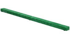 HOMCOM barna de gimnastica pliabila, 210 cm, antiderapanta, verde, pentru antrenamentul echilibrului